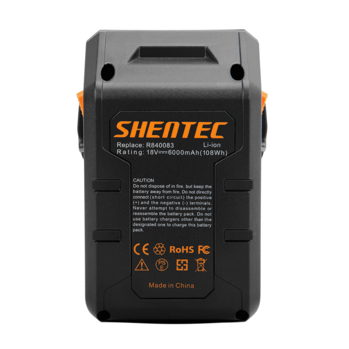 SHENTEC 18V 6.0AH Li-ion Battery For AEG L1830R L1815R B1820R B1814 BS18G B1830R M1830R