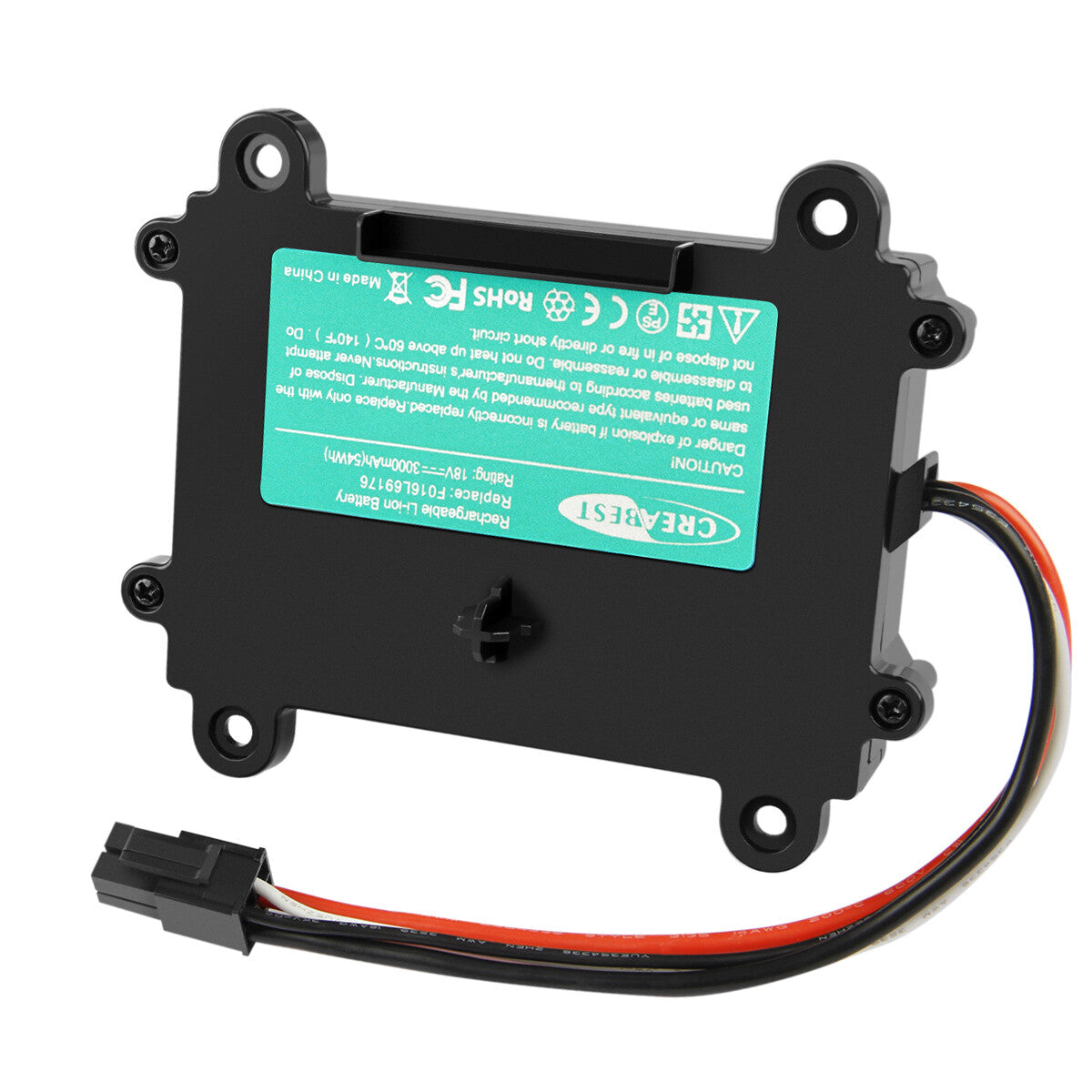 SHENTEC 3.0Ah 18V Li-ion Battery for Bosch Indego F016L69176 F016104898 5INR19/66 S+400