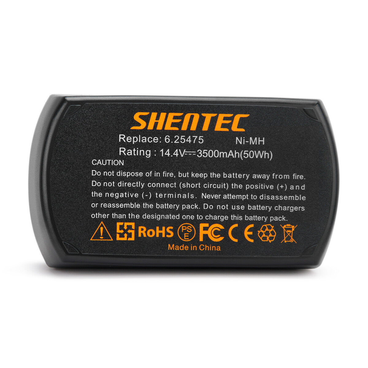 SHENTEC 3500mAh 14.4V Replacement Battery For Metabo 6.25475 6.25476 BSZ 14.4 SBZ 14.4 Impuls