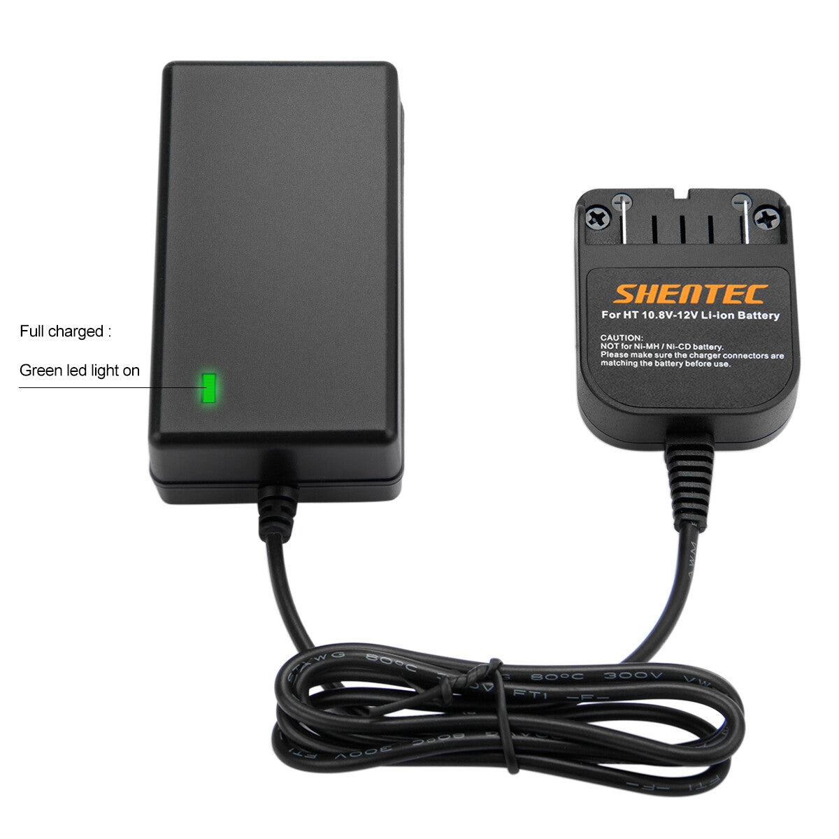 SHENTEC PLG 10.8-12V Li-ion Battery Charger For Hitachi BCL1015 BCL1030 BCL1030A BCL1030M