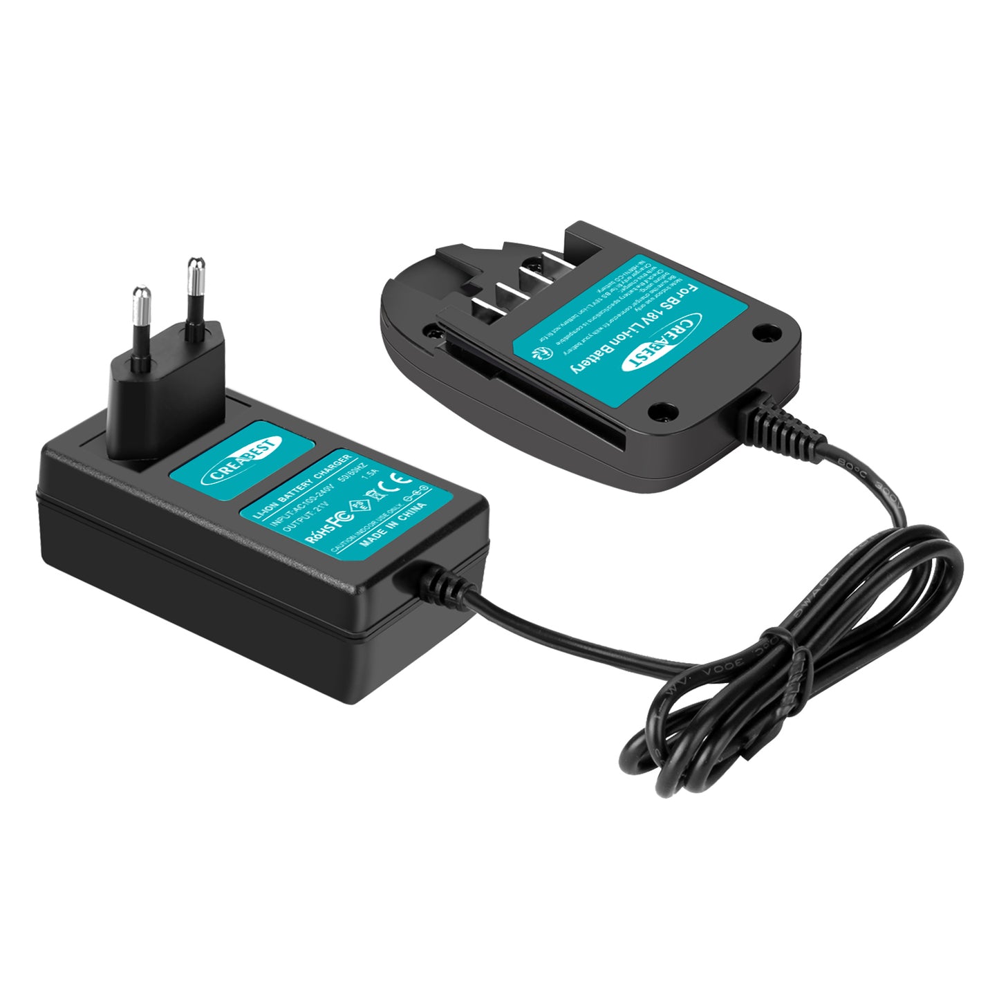 SHENTEC 18V Li-ion Ladegerät für Bosch PST 18 LI PSB 18 LI-2 1600Z00000 1600Z0003U