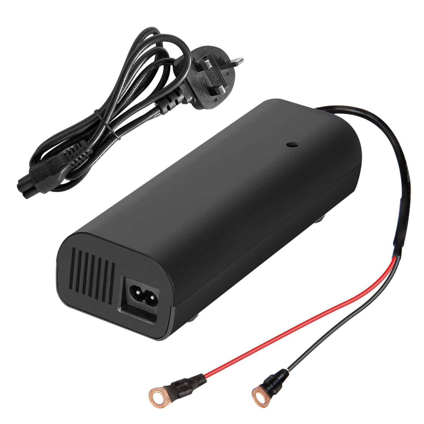 SHENTEC 14.6V 20A LiFePO4 Battery Charger for 12V Lithium Iron Phosphate Batteries with M8 Terminals & Alligator Clips