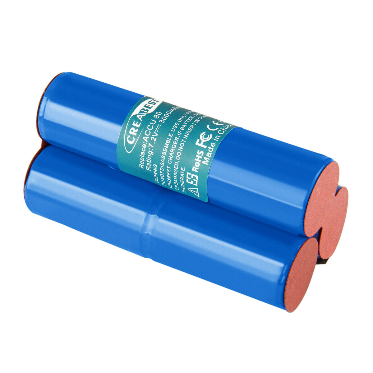 SHENTEC 3000mAh 7.2V Ni-MH Replacement Battery for Wolf Hedge Trimmer BS80 BS-80 ACCU 80