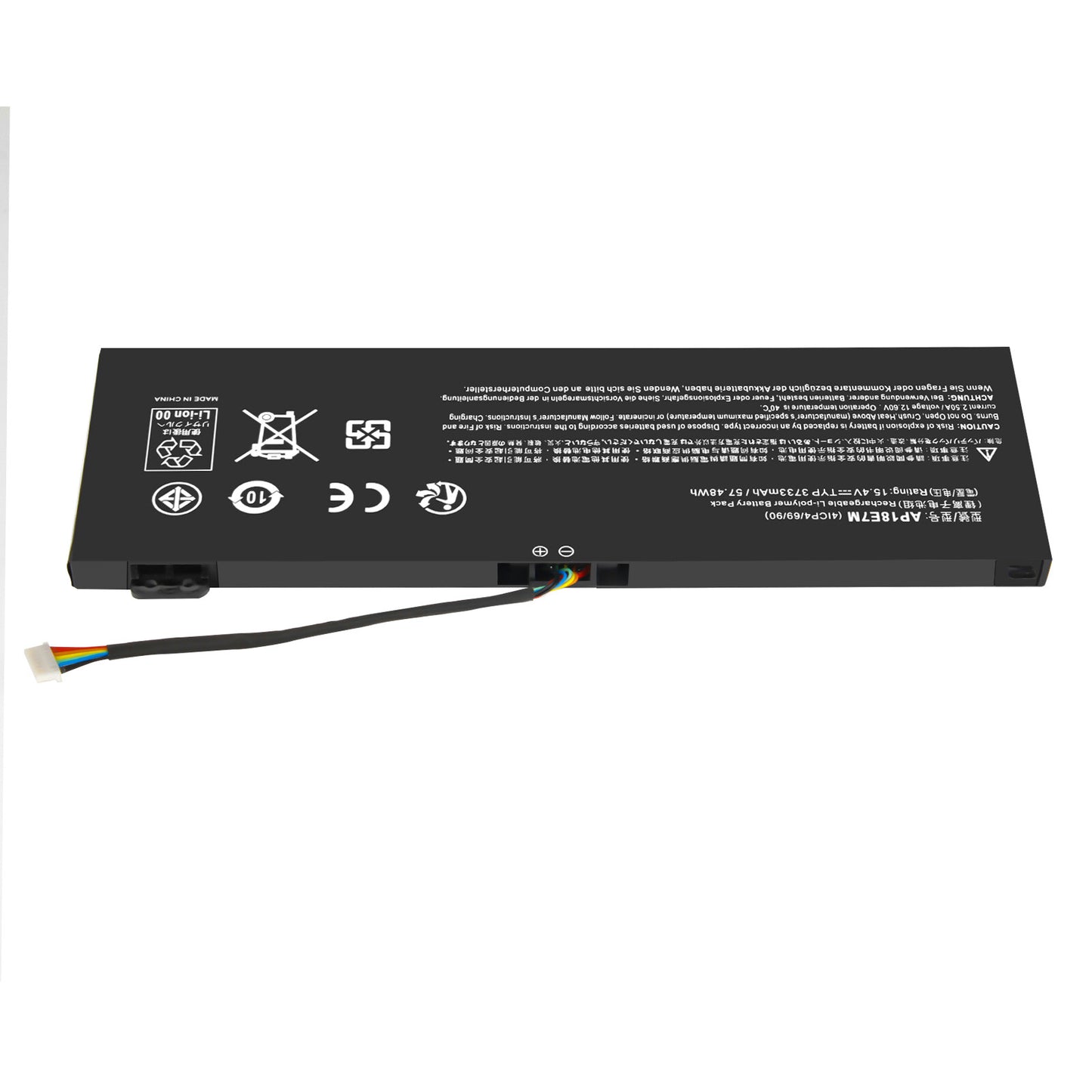 57Wh 15.4V Replacement Battery AP18E8M E7M 4ICP4/70/88 For Acer Nitro 7 AN715-51 AN515-52