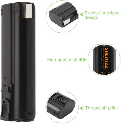 SHENTEC 4AH 6V Ni-MH Battery For Paslode 404717 900400 902200 IM50 IM65 IM250