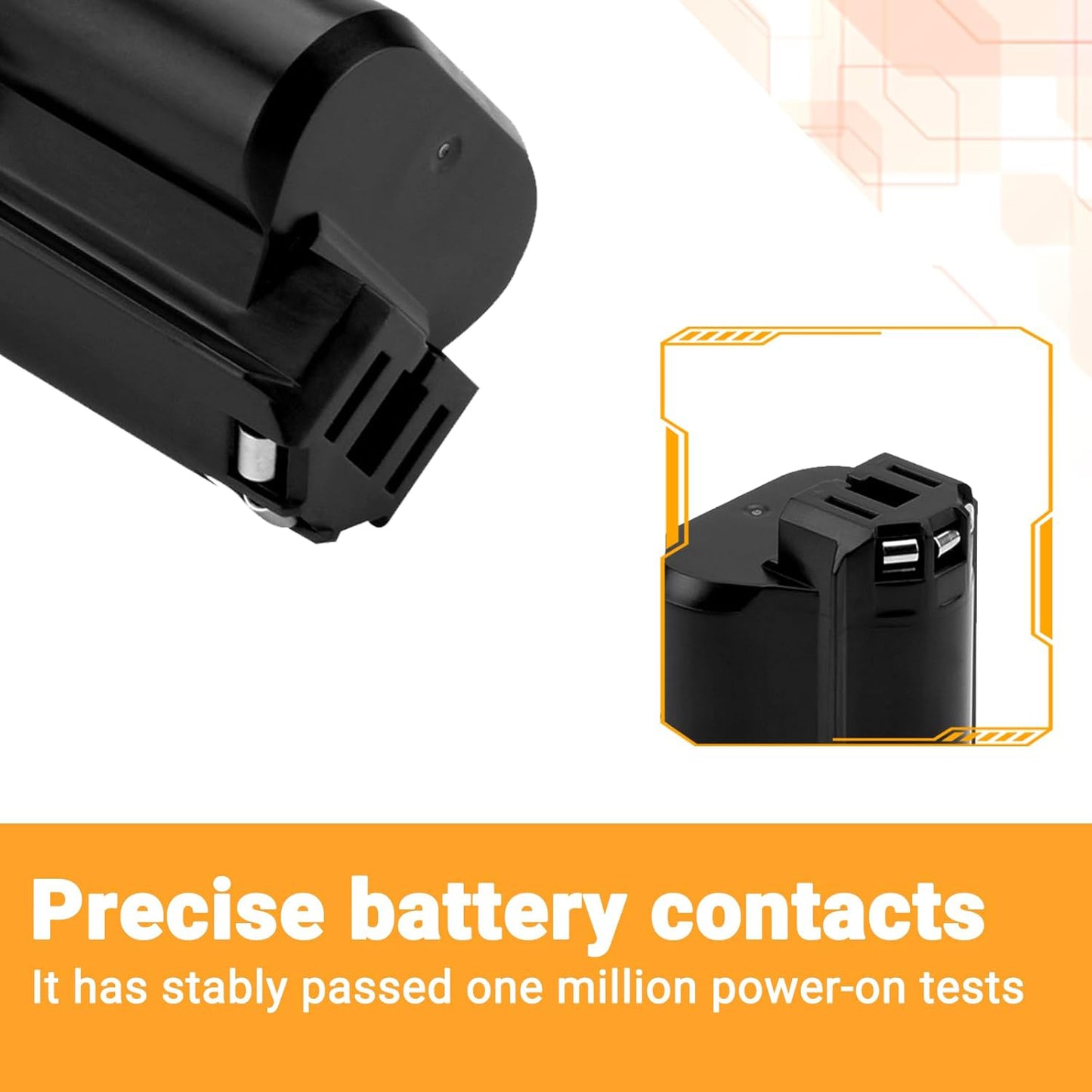 SHENTEC 3500mAh 12V Li-ion Battery For Dremel B812-02 B812-01 8200 8220 8300 B812-03