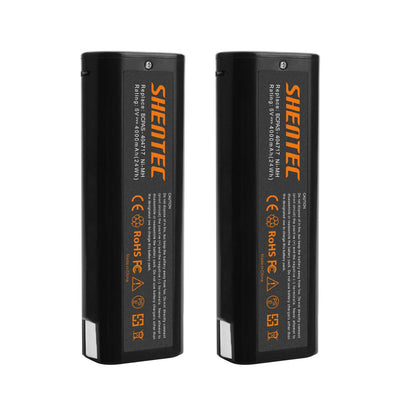 SHENTEC 2x 4AH 6V Battery for Paslode 404717 B20544E 900600 IM250 IM350 IM65 IM50