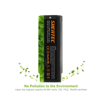 SHENTEC 2x 4AH 6V Battery for Paslode 404717 B20544E 900600 IM250 IM350 IM65 IM50
