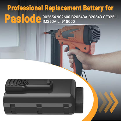 SHENTEC 2 X 7.4V 4.0Ah Battery Compatible with Paslode IM360CI IM65 IM65A PPN35CI 902600 IM250Li