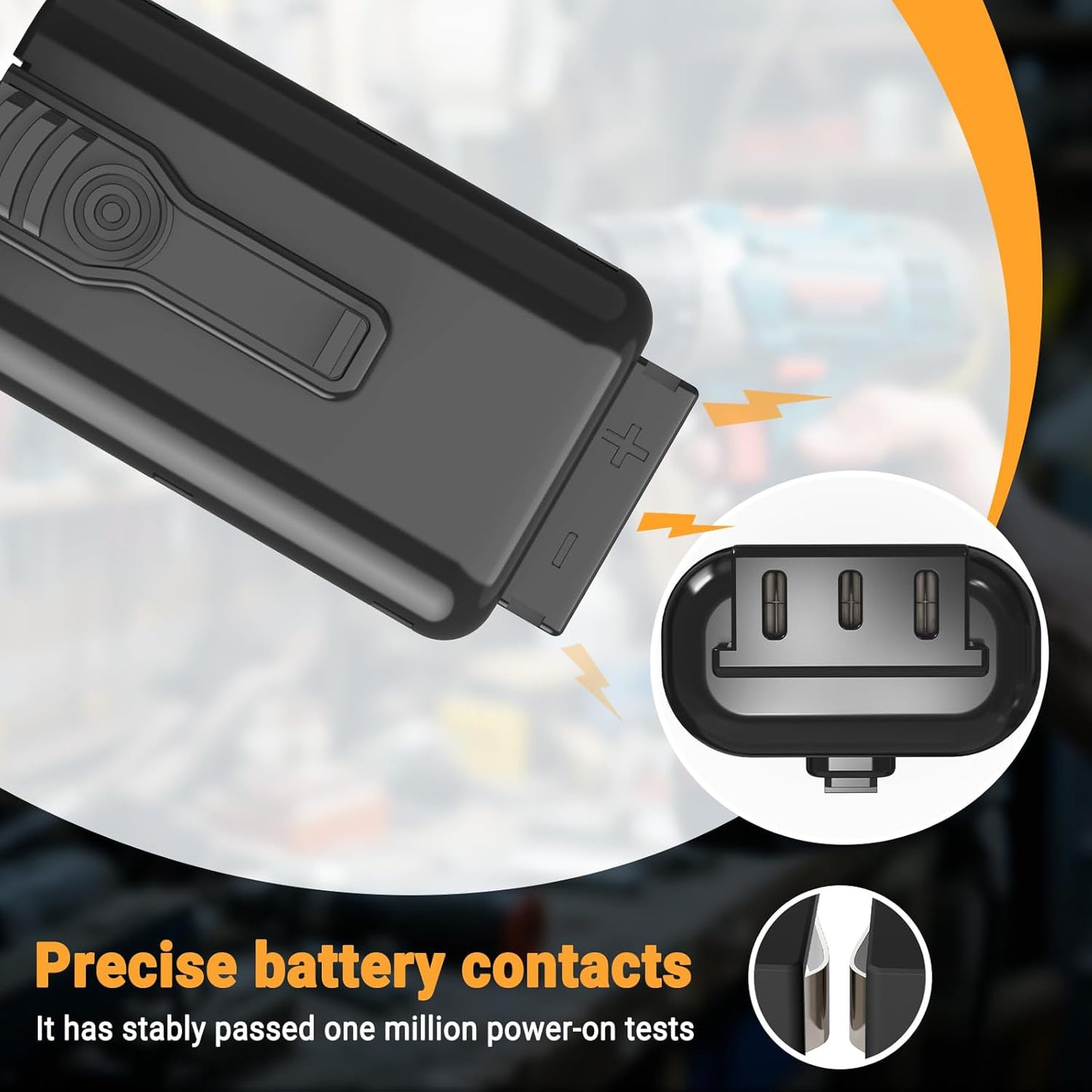 SHENTEC 2 X 7.4V 4.0Ah Battery Compatible with Paslode IM360CI IM65 IM65A PPN35CI 902600 IM250Li