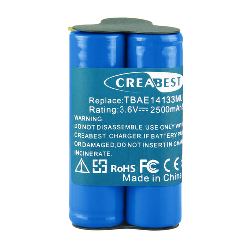 2.5Ah 3.6V Ni-MH Replacement Battery For AEG Electrolux Handheld Vacuum Cleaner Junior Type TBAE14133M