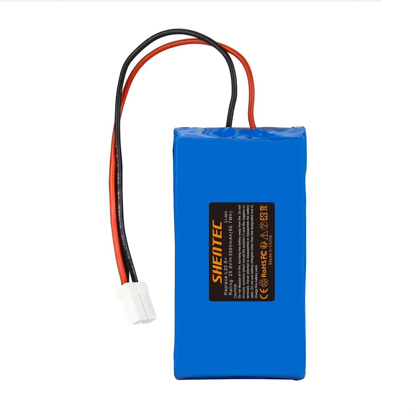 SHENTEC 3500mAh 25.9V Li-ion Battery For Ambrogio 015E00600A 015E00600 Ambrogio L15 L20