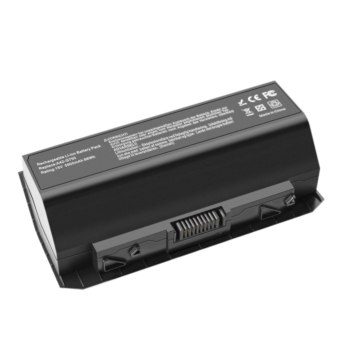 5.2Ah 15V A42-G750 Battery For ASUS ROG G750 G750J G750JS G750JM G750JH G750JZ