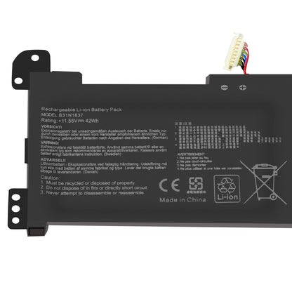 42W B31Bi9H B31N1637 Battery For ASUS VivoBook S510UQ X510UR-3B X510UN-1A X510UQ-3F