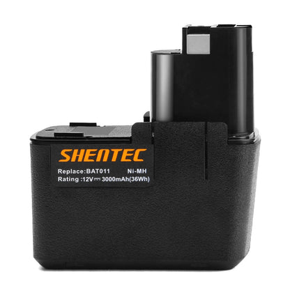 SHENTEC 12V 4000mAh Ni-MH Replacement Battery For Bosch BAT011 BH1214L BH1214H H1214N BH-1214