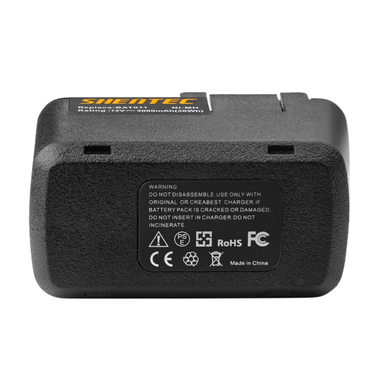 SHENTEC 12V 4000mAh Ni-MH Replacement Battery For Bosch BAT011 BH1214L BH1214H H1214N BH-1214
