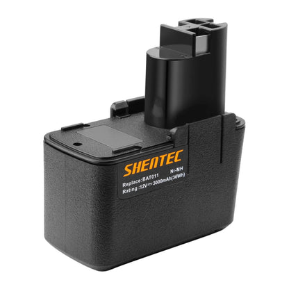 SHENTEC 12V 4000mAh Ni-MH Replacement Battery For Bosch BAT011 BH1214L BH1214H H1214N BH-1214
