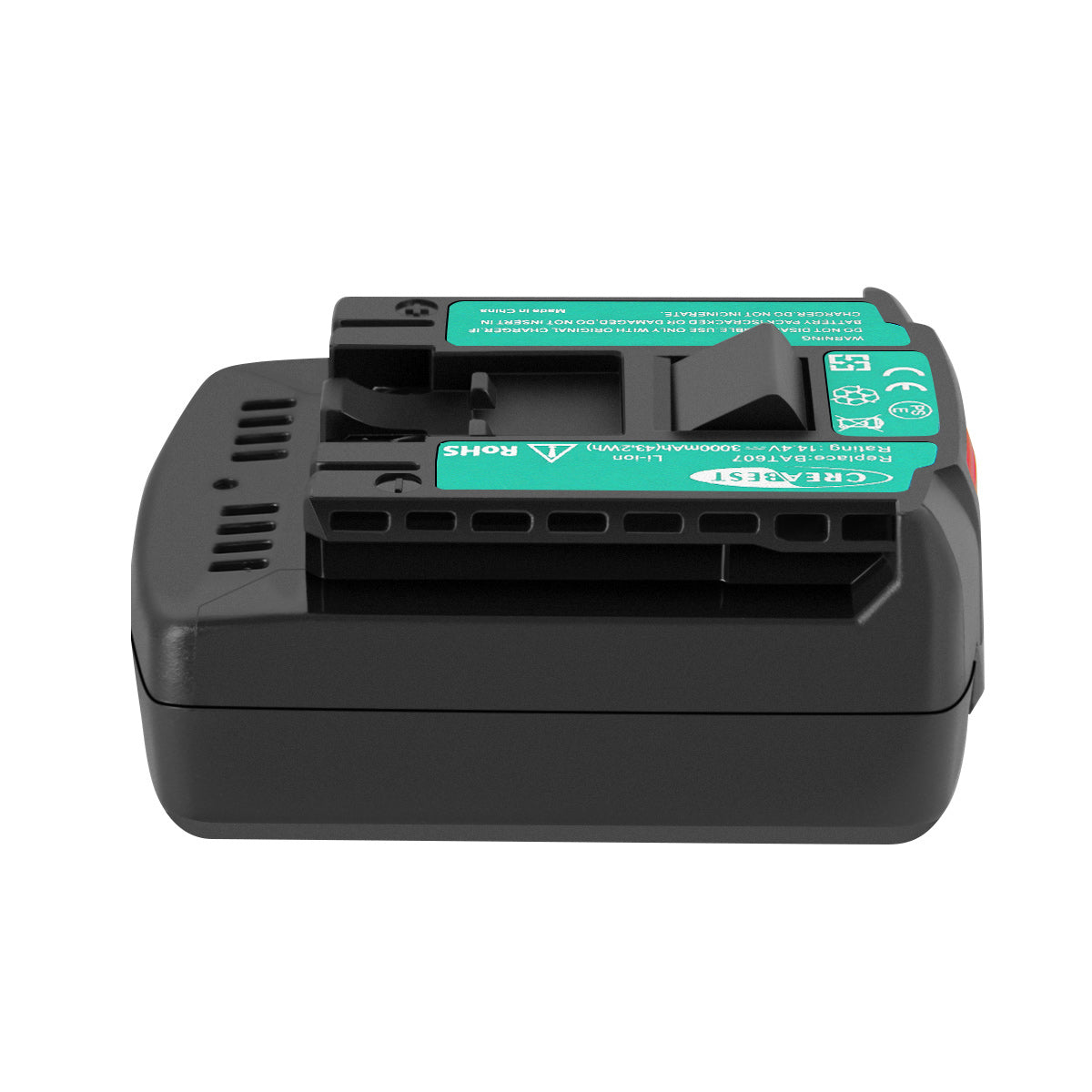 SHENTEC 14.4V 3500mAh Li-ion Replacement Battery For Bosch BAT607G BAT607 BAT614G 2607336318 2607336150