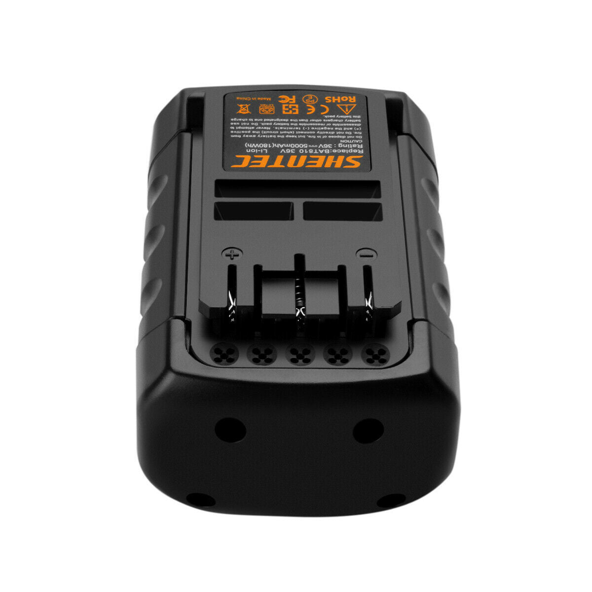 SHENTEC 2 X 5.0Ah 36V Li-ion Replacement Battery for Bosch BAT810 GSB GSR 36 V-Li GBH 36 VF-Li BAT818