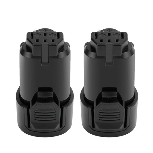 SHENTEC 2x Battery For AEG BS12C BS12C2 BSS12C BLL12C BWS12 L1215R L1215P Ridgid AC82008, 130188001