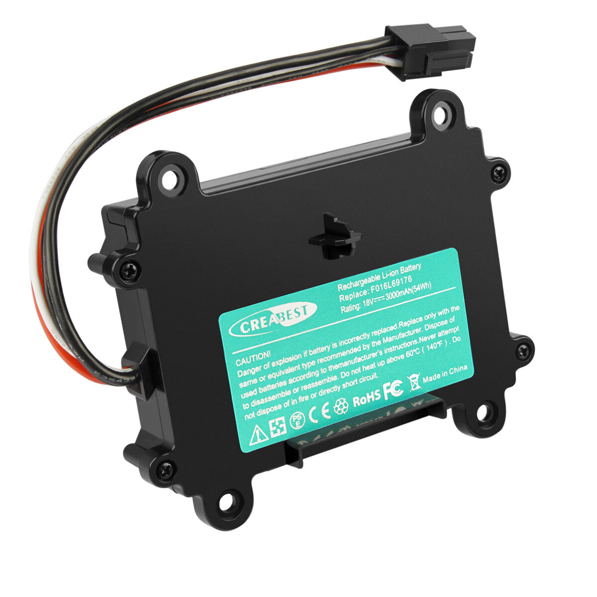 SHENTEC 3.0Ah 18V Li-ion Battery for Bosch Indego F016L69176 F016104898 5INR19/66 S+400