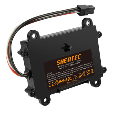 SHENTEC 3.0Ah 18V Li-ion Battery for Bosch Indego F016L69176 F016104898 5INR19/66 S+400