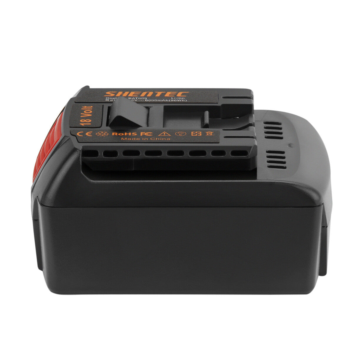 SHENTEC 2X 18V 6Ah Li-Ion Battery For BOSCH GDR GSR GSB GWS GBH GDS BAT618 BAT609 CCS CRS