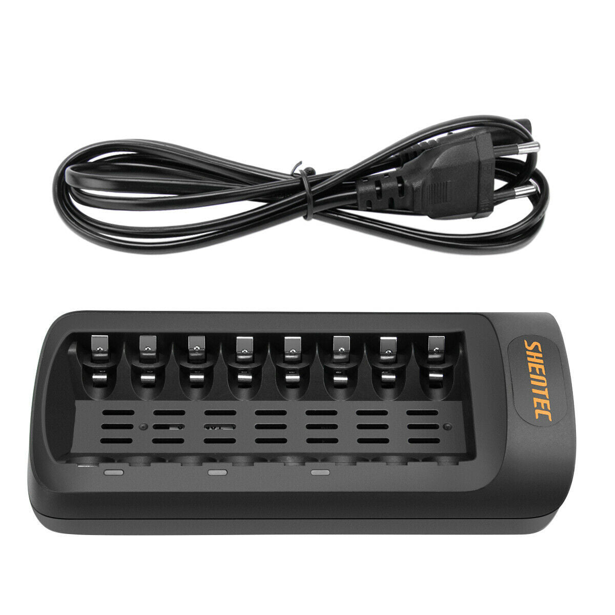 SHENTEC Intelligent LED Charger for 8 AA/AAA Ni-MH/Ni-Cd Rechargeable Batteries
