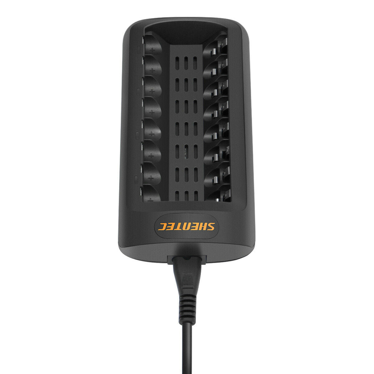 SHENTEC Intelligent LED Charger for 8 AA/AAA Ni-MH/Ni-Cd Rechargeable Batteries
