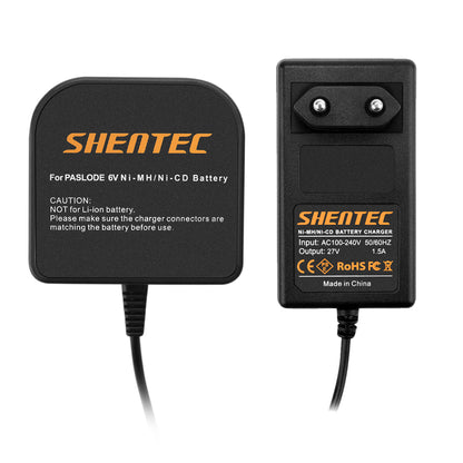 SHENTEC 6V Ni-MH Akku Ladegerät Für Paslode 404717 404400 900400 900420 900421 900600