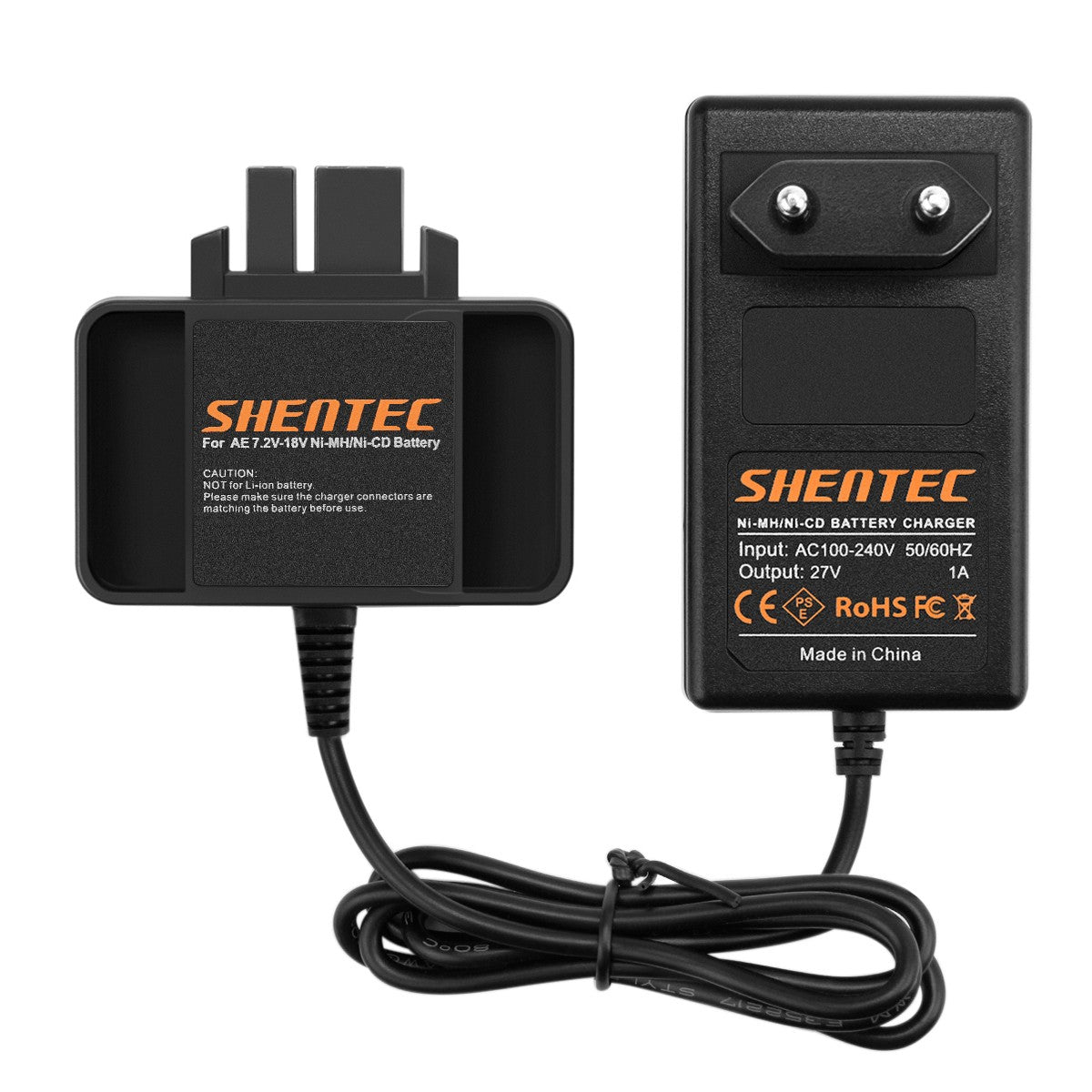 SHENTEC Akku Ladegeräte Für Milwaukee AEG B9.6 BX9.6 BXS9.6 MX9.6 4 932 366 429