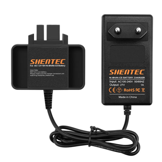 SHENTEC Akku Ladegeräte Für Milwaukee AEG B9.6 BX9.6 BXS9.6 MX9.6 4 932 366 429