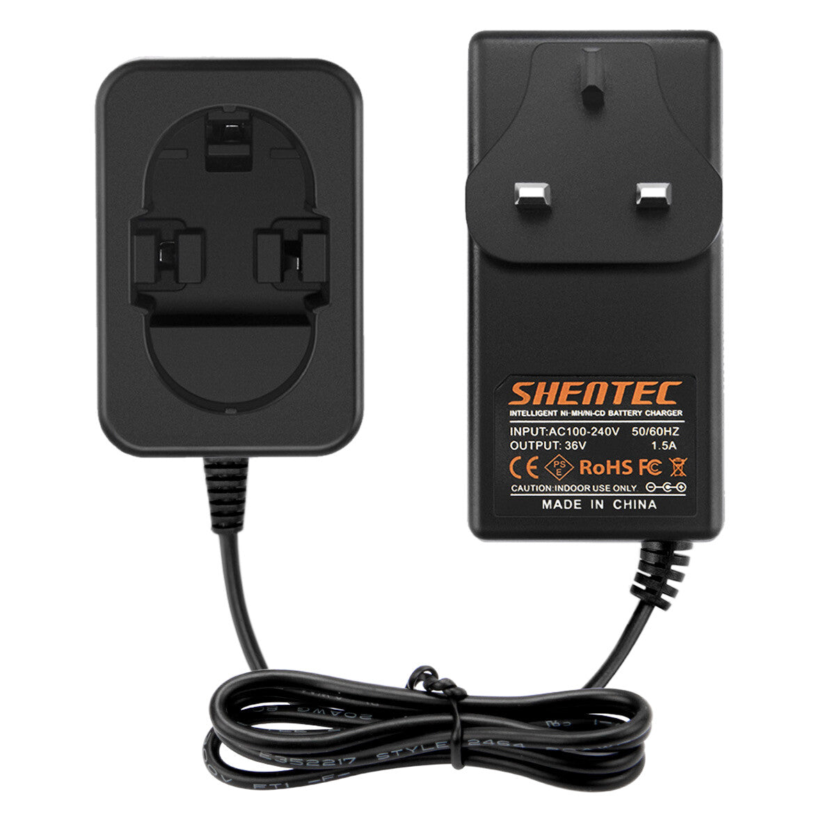 SHENTEC 24V Ni-MH/CD Charger for Bosch BAT020 BAT019 BAT021 GBH24VRE 11225VSR 2607335082