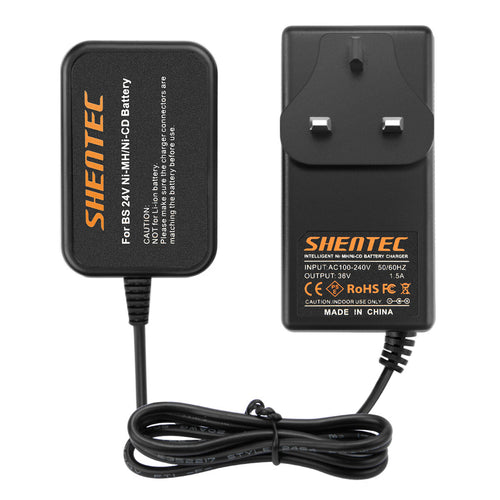 SHENTEC Battery Charger For Bosch 1.2-24V Ni-MH NI-CD BAT240, BAT299, BAT030, BAT031