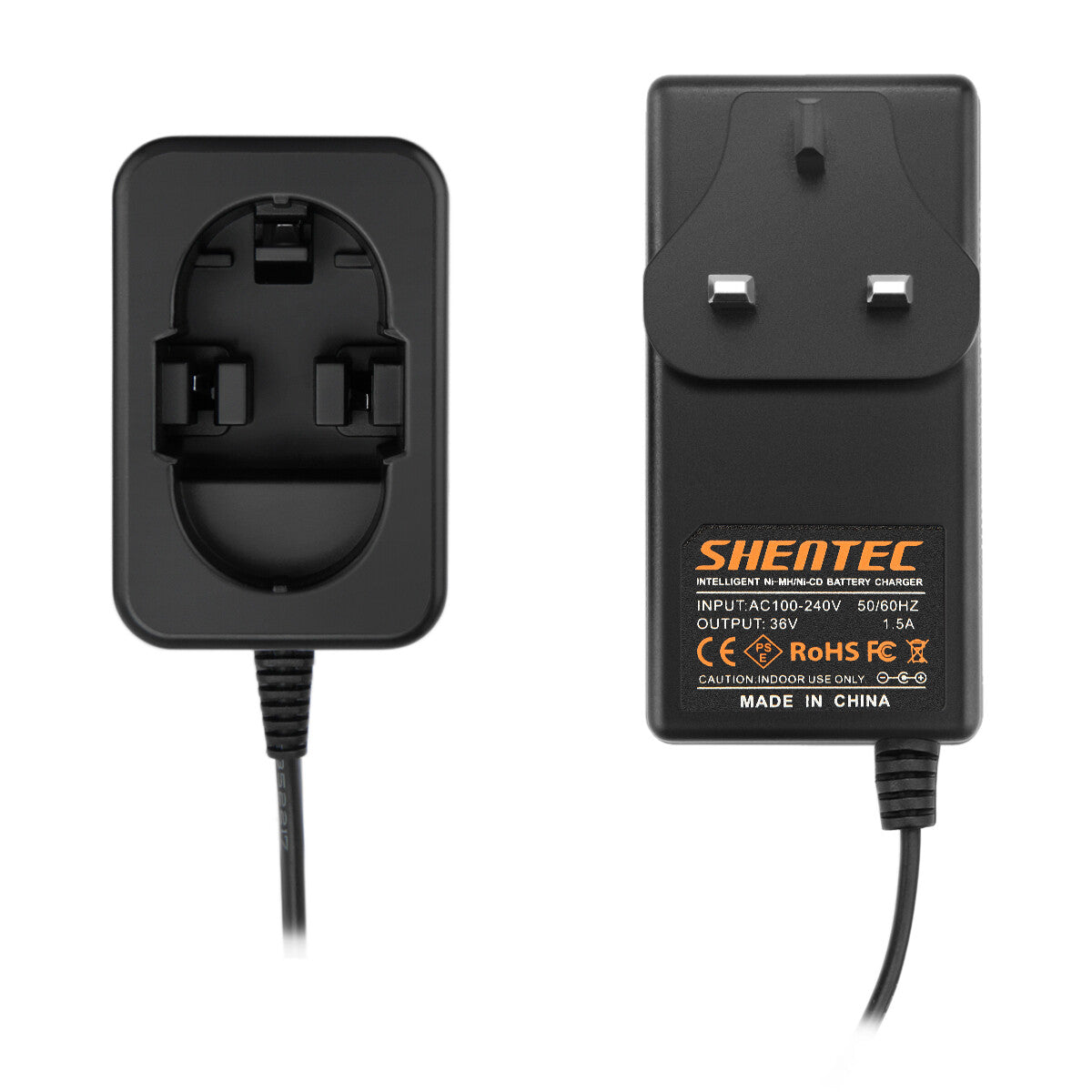 SHENTEC Battery Charger For Bosch 1.2-24V Ni-MH NI-CD BAT240, BAT299, BAT030, BAT031