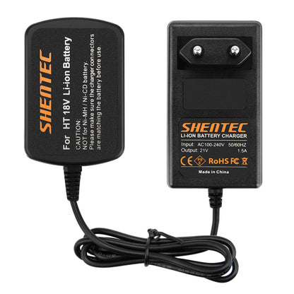 SHENTEC Für Hitachi 18V Akku BCL1815 BCL1830 327730 327731 DS 18DMR Li-ion Ladegerät