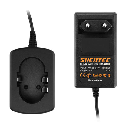 SHENTEC Für Hitachi 18V Akku BCL1815 BCL1830 327730 327731 DS 18DMR Li-ion Ladegerät