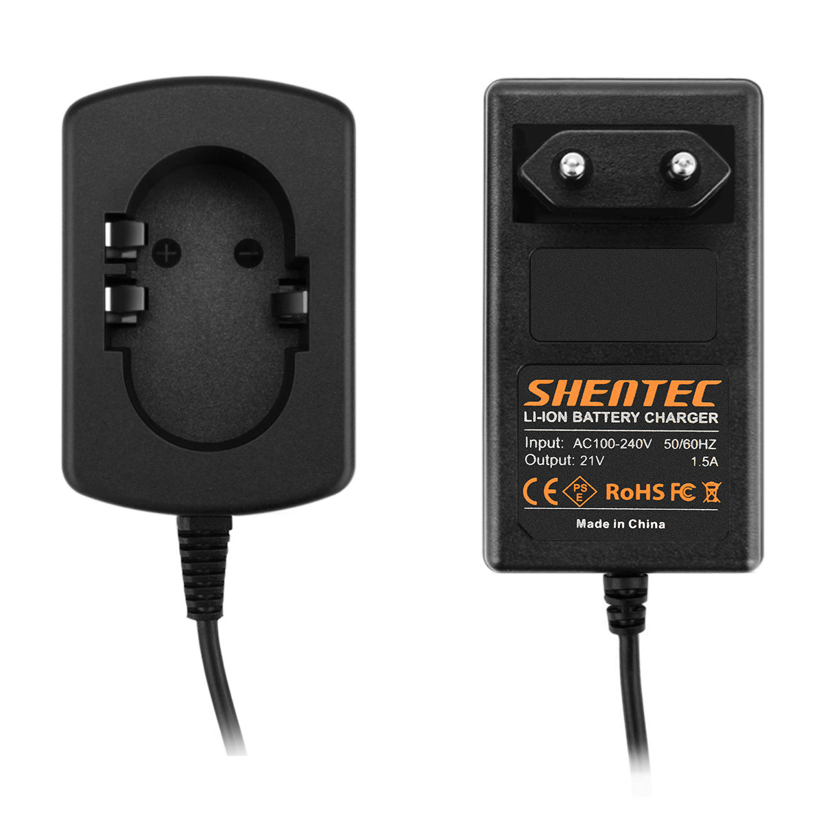 SHENTEC Für Hitachi 18V Akku BCL1815 BCL1830 327730 327731 DS 18DMR Li-ion Ladegerät