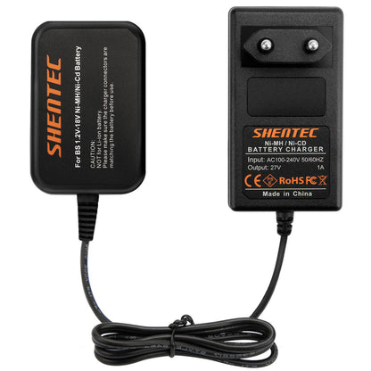 SHENTEC Ni-MH Battery Charger for Bosch 7.2-18V BAT046 BAT048 BAT100 BAT119 BAT025 BAT189