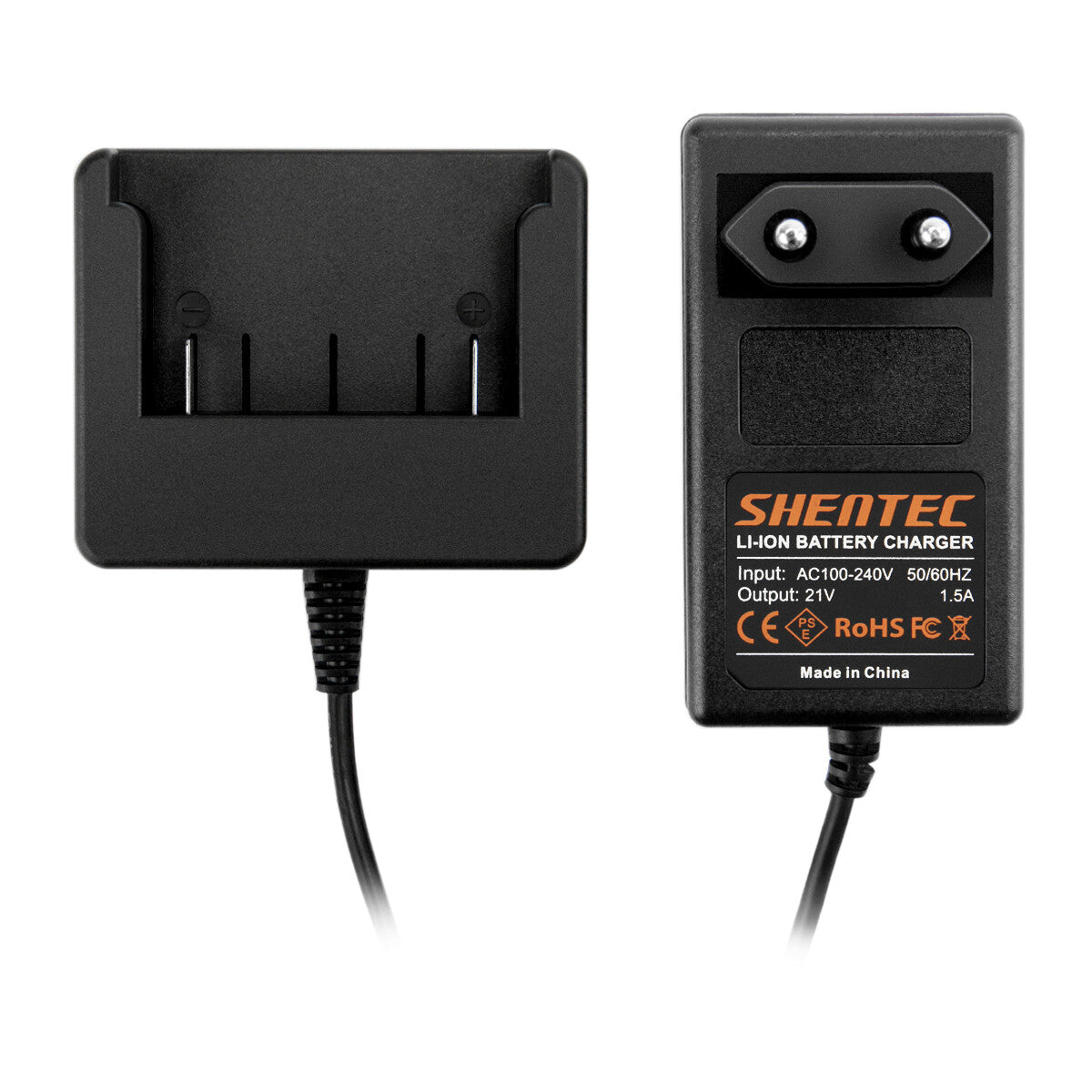 SHENTEC 18V Li-Ion Battery Charger For BOSCH BAT609 BAT609G BAT610 BAT618 17618