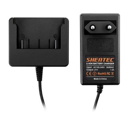SHENTEC 18V Li-Ion Battery Charger For BOSCH BAT609 BAT609G BAT610 BAT618 17618