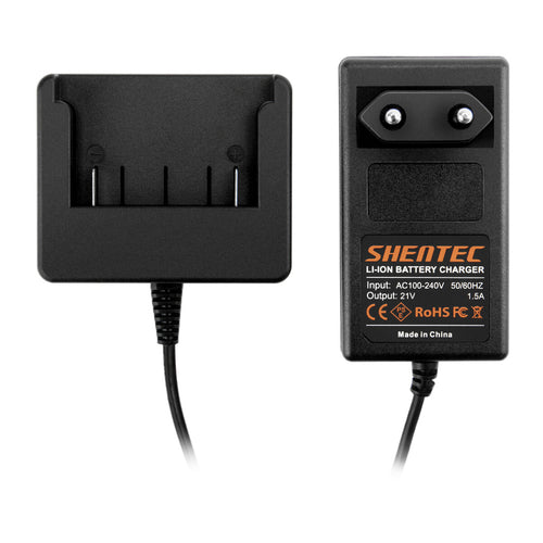 SHENTEC 18V Li-Ion Battery Charger For BOSCH BAT609 BAT609G BAT610 BAT618 17618