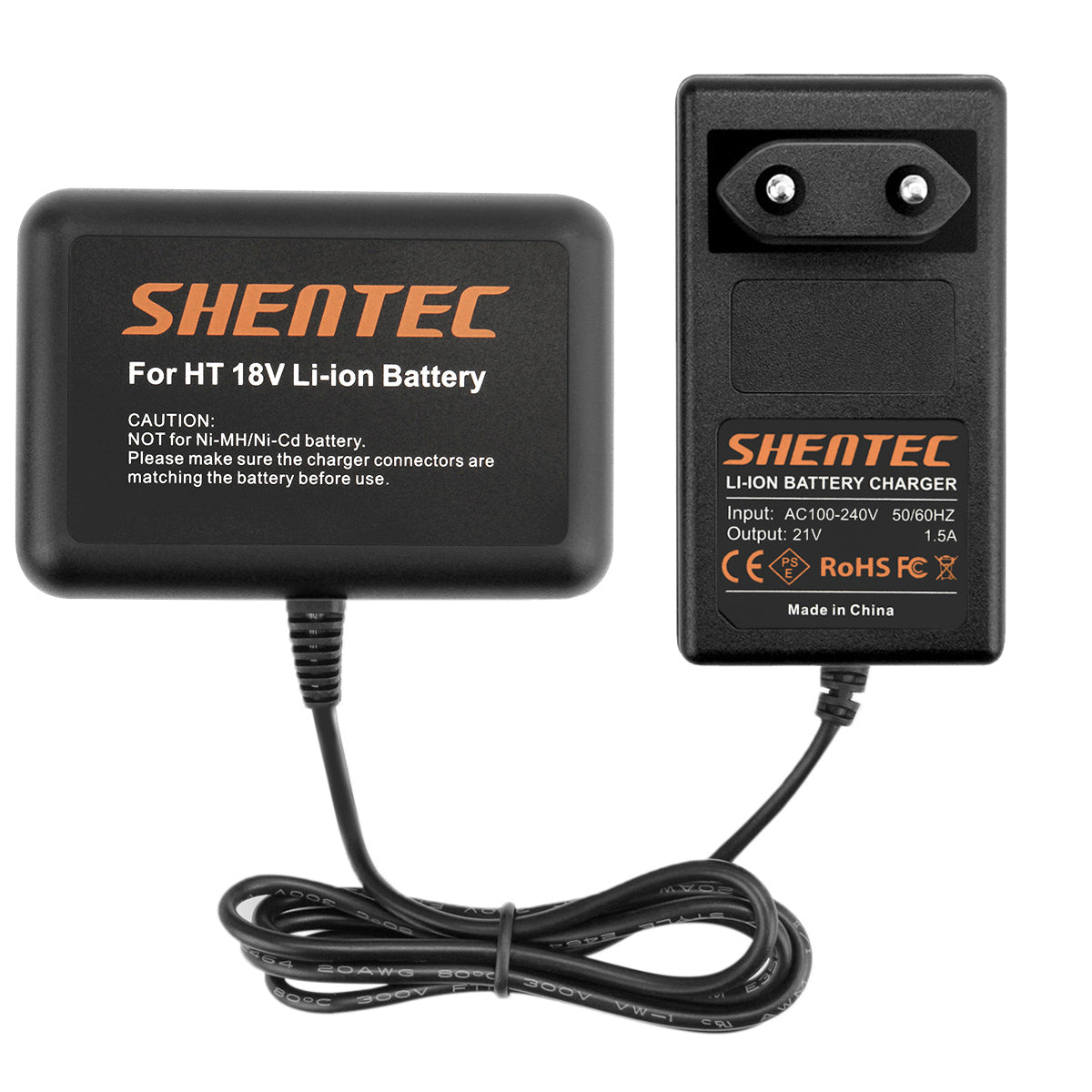 SHENTEC 18V Li-ion Battery Charger For Hitachi BSL1815 BSL1830 330068 330557 330067