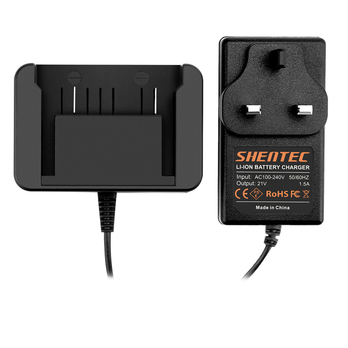 SHENTEC 18V Li-ion Battery Charger for Hitachi BSL1830 BSL1825 BSL1815X 330068 330557