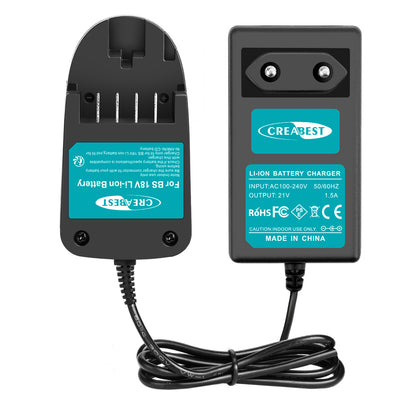 SHENTEC 18V Li-ion Ladegerät für Bosch PST 18 LI PSB 18 LI-2 1600Z00000 1600Z0003U