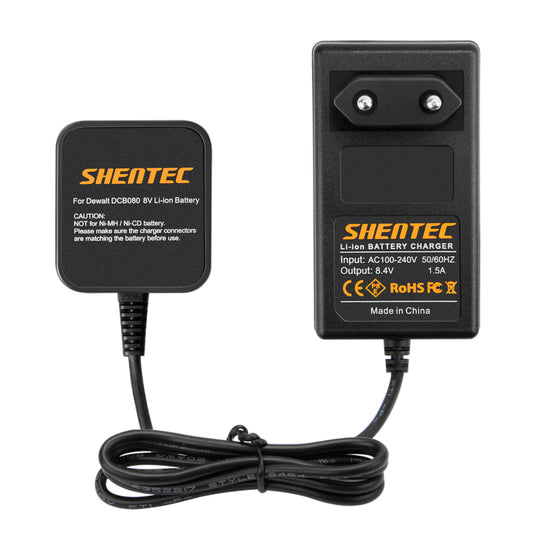 SHENTEC 7.2V Li-ion Battery Charger For Dewalt DCB080 DCF680N1 DCF682 DCF680G2 DW4390
