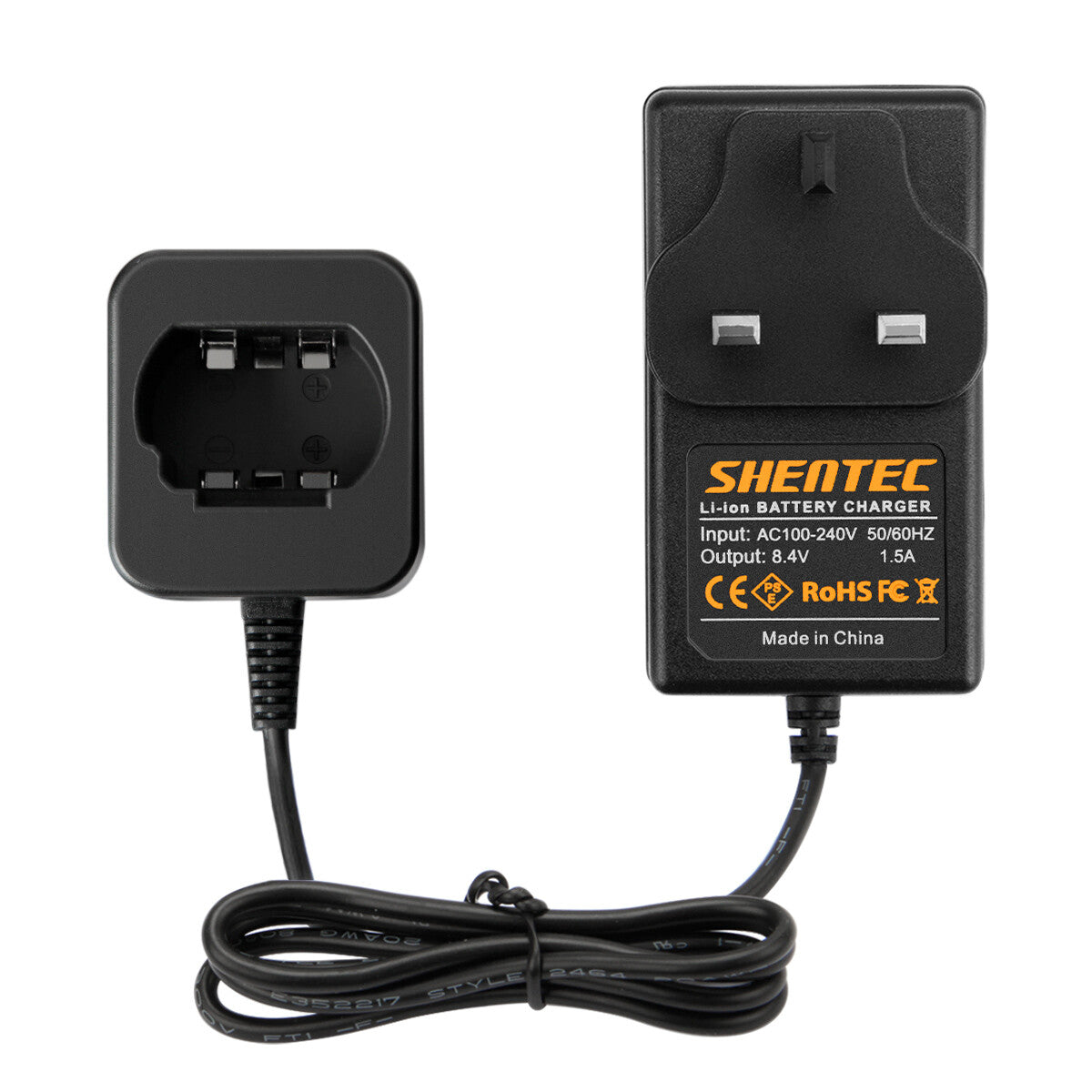 SHENTEC 7.2V Li-ion Battery Charger For Dewalt Battery DCB080 DCF680N1 DW4390 DCF680N2