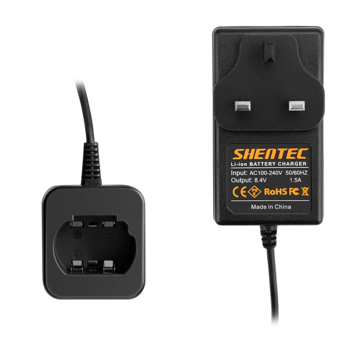 SHENTEC 7.2V Li-ion Battery Charger For Dewalt Battery DCB080 DCF680N1 DW4390 DCF680N2