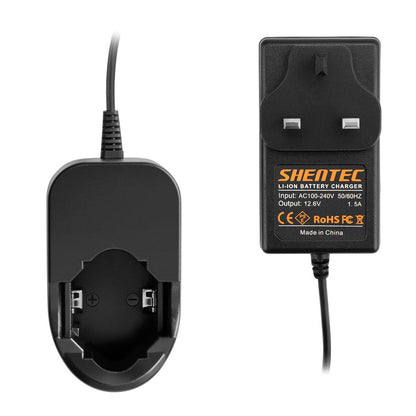 SHENTEC Li-ion Charger For Dremel 10.8V Battery 855-02 8000-01 8001-02 855-45 855-01