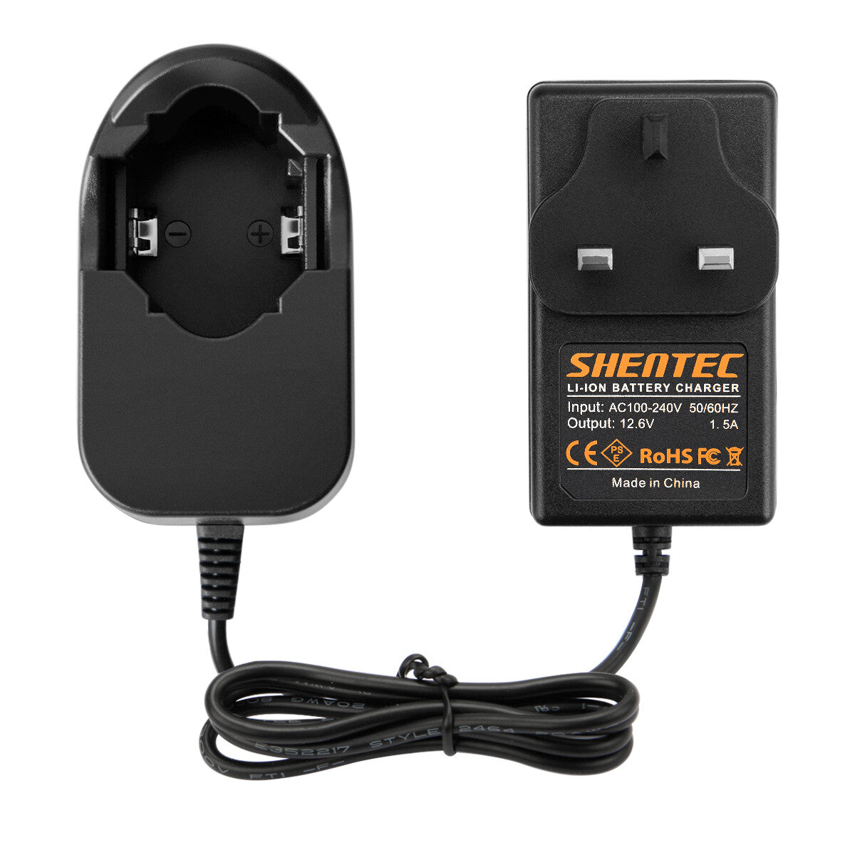 SHENTEC Li-ion Charger For Dremel 10.8V Battery 855-02 8000-01 8001-02 855-45 855-01